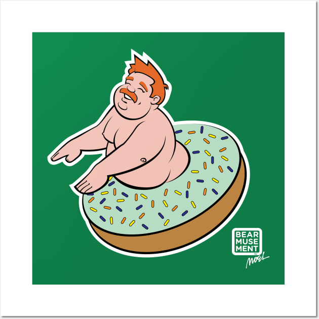 CHUNKIN' DONUTS Wall Art by BEarMUSEMENT